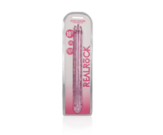 Realrock By Shots RealRock Crystal Clear Double Ended Model 45cm - Phthalate-Free Design