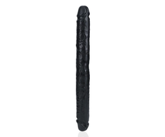 Realrock By Shots RealRock Slim Double Ended 14'' Intimate Machine Juodas Flexible 35.6cm