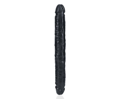 Realrock By Shots RealRock Slim Double Ended Model 30.5 cm Juodas - Flexible Intimate Toy
