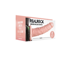 Realrock By Shots RealRock Vibrating Hollow Strap-On 20.5 cm Adjustable System