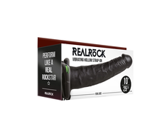 Realrock By Shots RealRock Vibrating Hollow Strap-On 24.5cm Adjustable System rusvai gelsvas