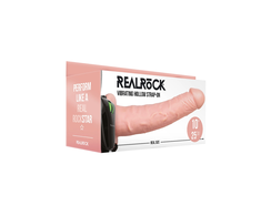 Realrock By Shots RealRock Vibrating Hollow Strap-On 24.5cm Adjustable Intimate System