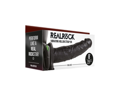 Realrock By Shots RealRock Vibrating Hollow Strap-On 20.5 cm Adjustable System