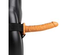 Realrock By Shots RealRock Vibrating Hollow Strap-On 24.5 cm Adjustable Intimate System