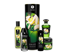 Shunga Garden of Edo Deluxe Organic Intimate Gift Set - 5-Piece Kit
