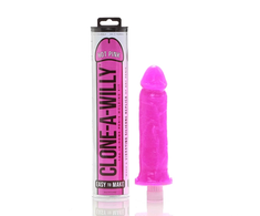 Rožinė Clone-A-Willy - Kit Hot Rožinė