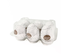 Tenga Egg Silky II Pack of 6 masturbatorių kiaušinėlių rinkinys, 6 vnt.