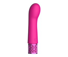 Royal Bijou Rechargeable G-Spot Model - Curved Silicone, Magnetic Charging