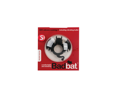 Shots BadBat Silicone Vibrating Ring - Flexible, Juodas, Baterija Powered