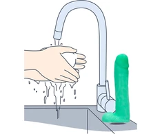 Shots Glow in the Dark Dicky Soap with Balls