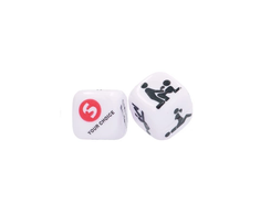Shots S-Line Intimate Fun Dice - Creative Position &amp; Location Game Set