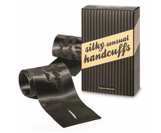 Bijoux Indiscrets - Silky Sensual Handcuffs Juodas