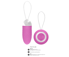 Simplicity By Shots Ethan Wireless Vibrating Egg - Remote Control, 36 Modes, Silicone, Juodas