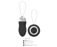 Simplicity By Shots Paprastumas George - Rechargeable Remote Control Vibrating Egg - Juodas