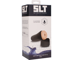 Slt By Shots S.L.T. Easy Grip XL Anal Model Self-Lubrication System, Transparent Juodas