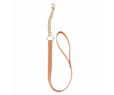 Bijoux Indiscrets Maze Leash Brown - Adjustable Vegan Leather Priedas
