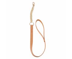 Bijoux Indiscrets Maze Leash Brown - Adjustable Vegan Leather Priedas