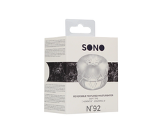 Sono By Shots Sono N0. 92 – apverčiamasis masturbatorius ir buferis – skaidrūs