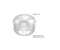 Sono By Shots Mister B No.92 Multi-Use Comfort Intimate Ring &amp; Support, TPE, 4 cm