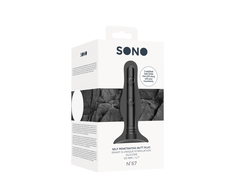Sono By Shots Shots No.67 Dynamic Motion Silicone Anal Plug Juodas 12.7cm