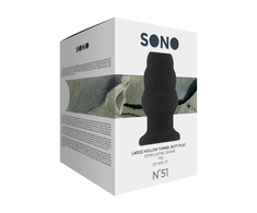 Sono By Shots Shots No.51 Hollow Tunnel Plug Large - Multi-Ring, Open-Channel, 127 mm