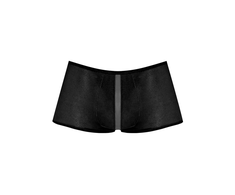 Male Power Landing Strip Mini Short XL - Matte Onyx Accent Underwear