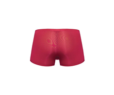 Male Power Seamless Sleek Mini Short S Raudona Wine Low Rise Comfort