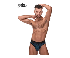 Male Power Peak Performance Sport Thong S/M Two-Tone Lightweight Athletic Brief