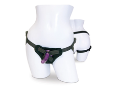 Sportsheets Sportiniai paklodės – Sex &amp; Mischief Strap-On &amp; Silicone Dildo Kit