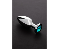 Steel By Shots Sinner Gear Stainless Steel Plug Large with Decorative Gemstone Base