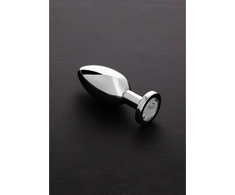 Steel By Shots Sinner Gear Stainless Steel Plug Medium with Gemstone Accent