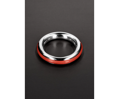 Steel By Shots Cazzo Tensions Stainless Steel Intimate Ring 45mm Juodas Accent