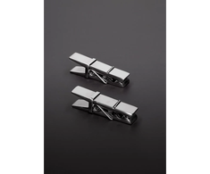 Steel By Shots Ouch! Heavy Duty Stainless Steel Clothespin-Style Nipple Clamps Sidabrinis