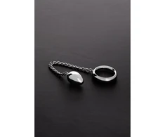 Steel By Shots Plieninis spurga C-Ring analinis kiaušinis (40/40 mm) su grandine
