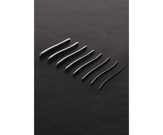 Steel By Shots Shots Hegar Double Ended Dilator Set 8 Pieces in Leather Case