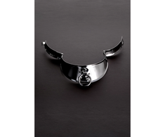 Steel By Shots Kiotos Chrome Steel Collar for Men with Locking Clasp 15/38cm
