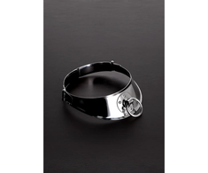Steel By Shots Kiotos Chrome Steel Collar for Men with Locking Clasp 15/38cm