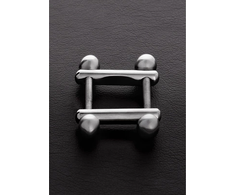 Steel By Shots EasyToys Stainless Steel Nipple Clamp Adjustable with Dual Ball Tips