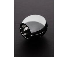 Steel By Shots Mister B Oval Stainless Steel Ball Stretcher 1.4" / 3.5 cm Split Ring