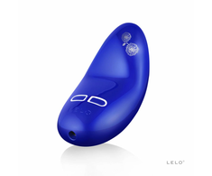 Mėlyna Lelo Nea 2 Midnight Mėlyna Compact Atsparus vandeniui Massager 8 Modes