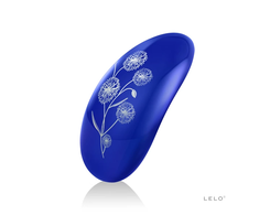 Mėlyna Lelo Nea 2 Midnight Mėlyna Compact Atsparus vandeniui Massager 8 Modes