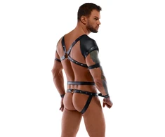 Svenjoyment Bondage Body Vyriški kūno diržai M