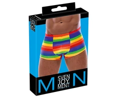 Svenjoyment Vyriškos boksininko kelnaitės Rainbow L