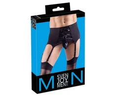 Svenjoyment Men's Suspender Belt M