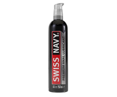 Swiss Navy Silicone-Based Intimate Lubricant 237ml Leak-Proof Bottle