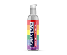 Swiss Navy Silicone Lubricant Pride Edition 118ml Leak-Proof Pump