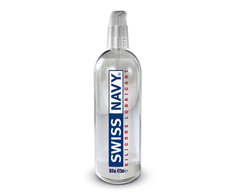 Swiss Navy Premium Silicone-Based Lubricant 473ml Leak-Proof Bottle