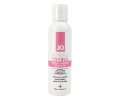 System Jo JO Actively Trying Vanduo-Based Lubricant 120ml Paraben-Free, pH Balanced