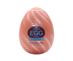 Tenga Easy Beat Egg Spiral Strober jednorazowy masturbator w kształcie jajka