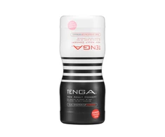 Tenga „Dual Sensation Cup Extremes“ dviejų skylučių vienkartinis masturbatorius